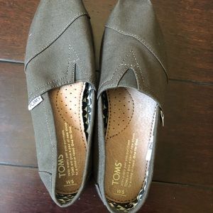 Toms slip one - olive green